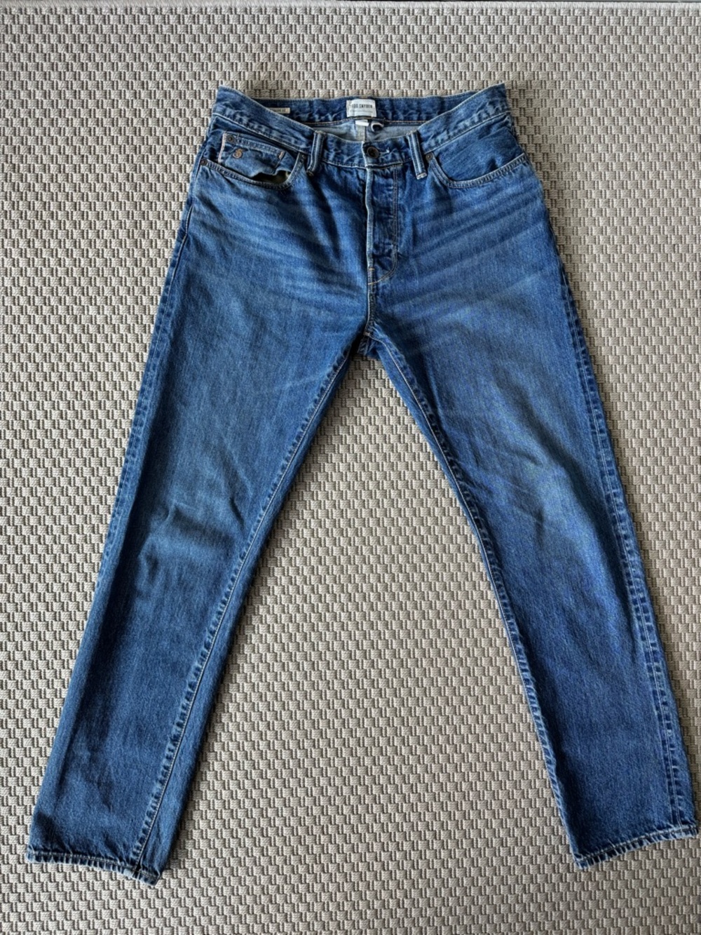 Todd Snyder - Men's Medium Blue Wash - Selvedge Straight Jeans
